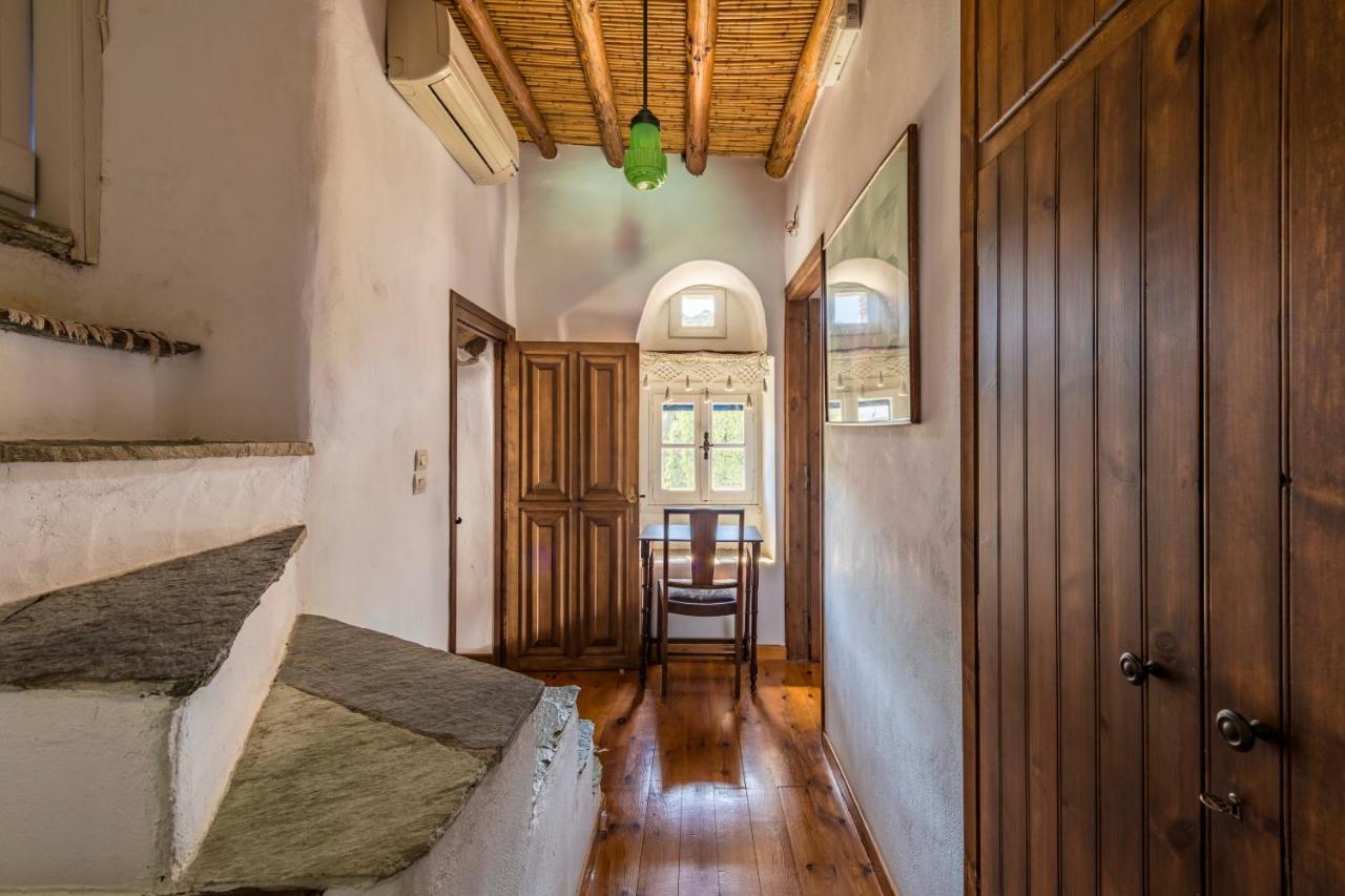 Anezas Mansion Stone-Built Traditional Villa Khónias Exteriér fotografie
